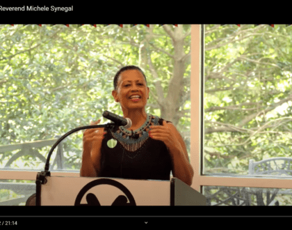 "A Higher Vision" - Rev. Michele Synegal, 6-20-2021