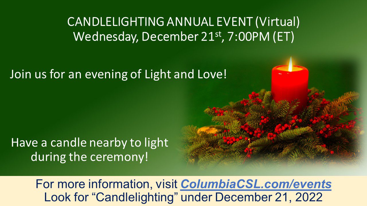 Candlelighting Annual Event
